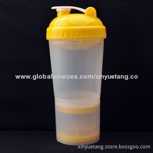 Wholesale Protein Shaker, Bottle Cup for Advertising, BPA-free, Food-grade, High-quality